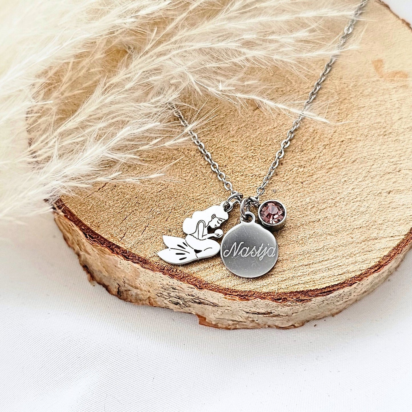 Meerjungfrauen Kette Mädchen | Geschenk zur Einschulung | Idee für Schultüte | Namenskette | personalisierte Geschenke | Schulkind 2024