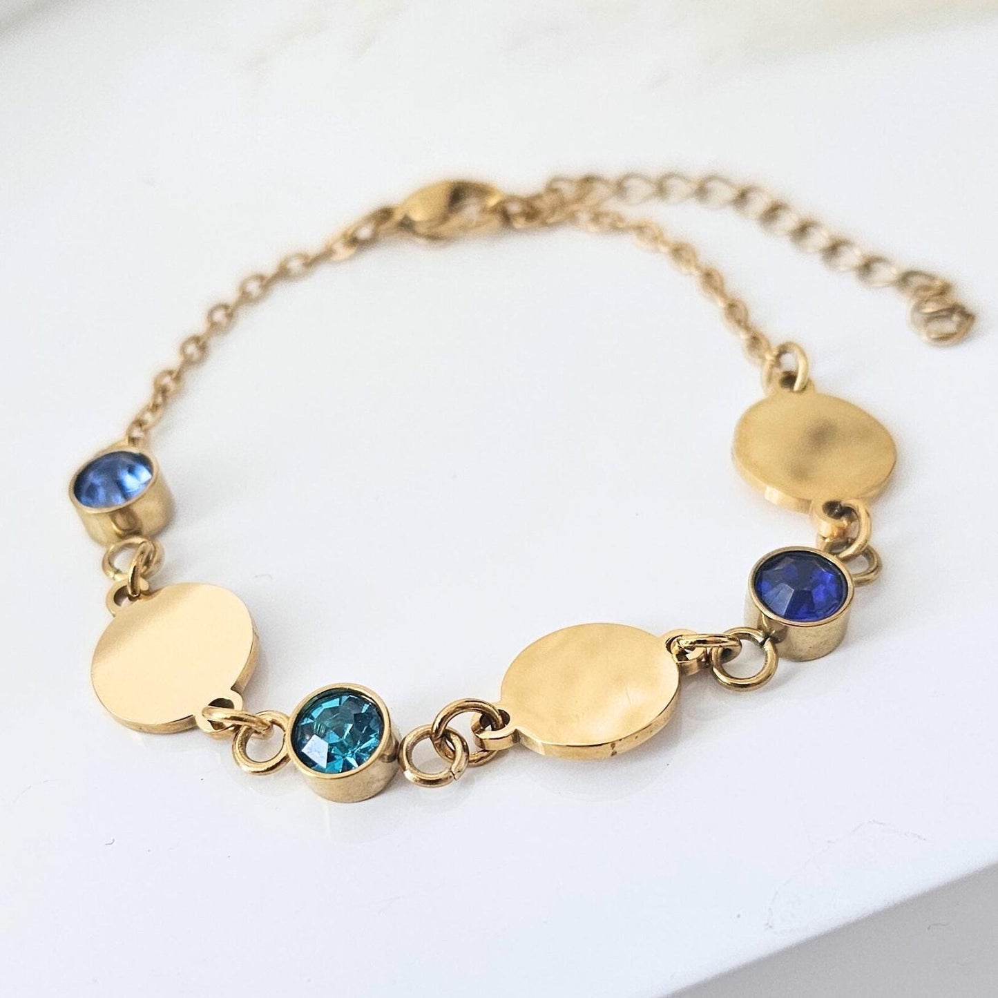 personalisiertes Armband mit Geburtsstein | personalisiertes Geschenk | Geschenk Hochzeit | Geschenk Freundin | Geschenk Geburt | Name