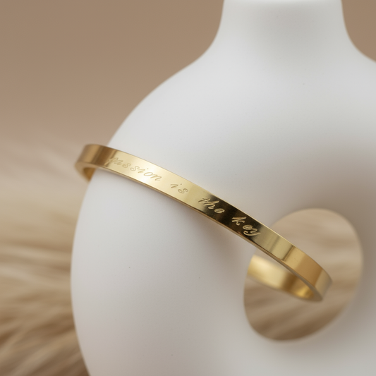 Armreif aus Edelstahl