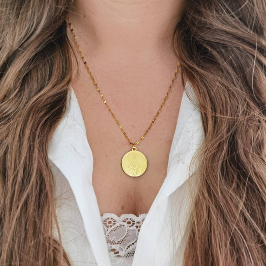 Personalisierte Kette mit 20mm Gravur Plättchen in Gold, Rosé, Silber, Buchstaben Kette, personalisierter Schmuck, personalisierte Geschenke
