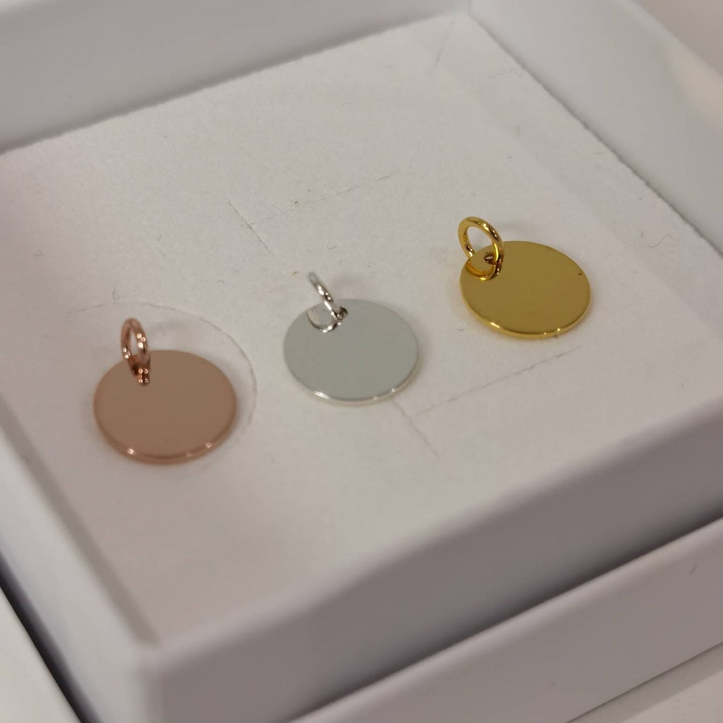 925er Sterling Silber Gravur Plättchen Anhänger, Plättchen, Gravur Anhänger, personalisierte Plättchen Anhänger, Einzelne Plättchen Anhänger