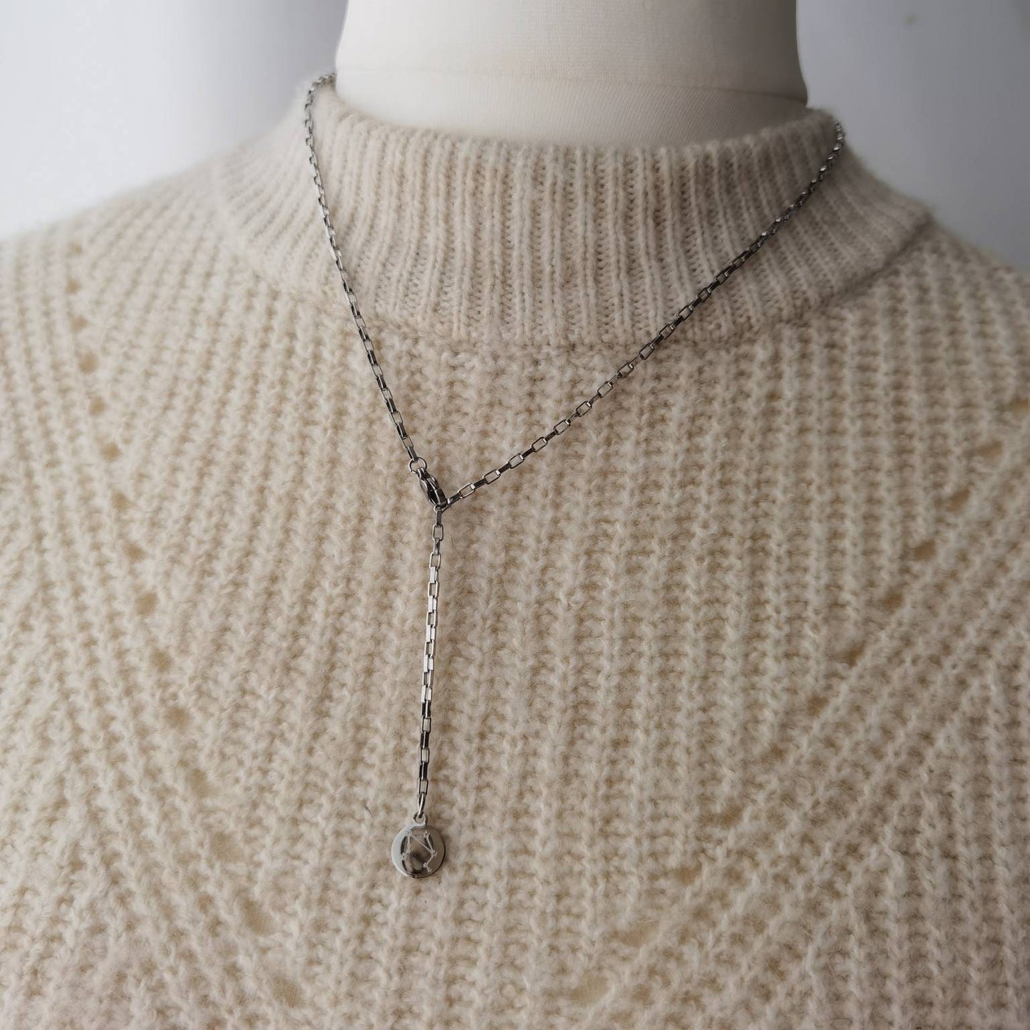 Y-Kette mit Gravur-Plättchen