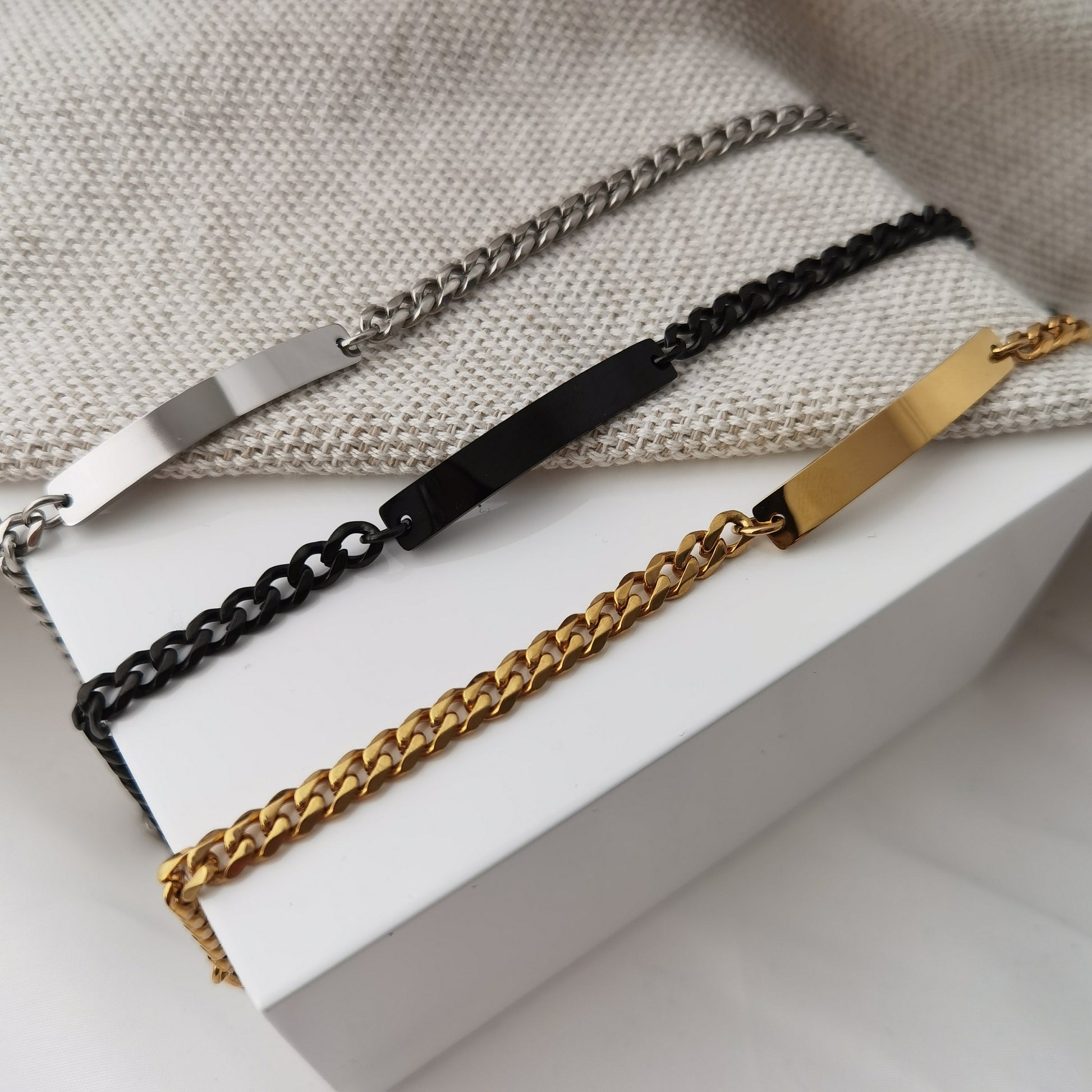 Herrenarmband mit Gravur