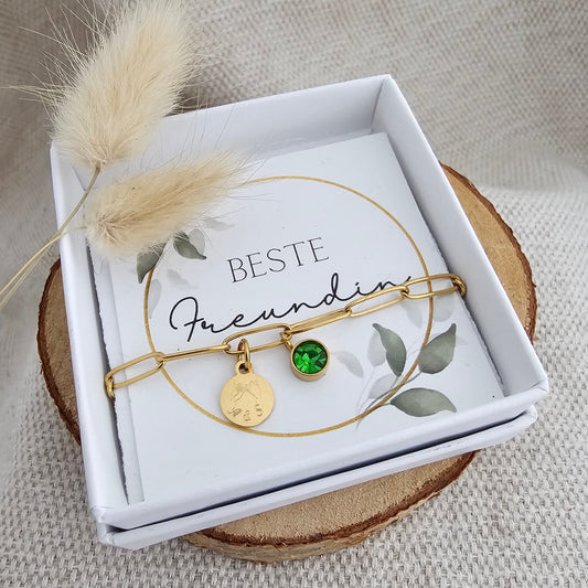 Personalisiertes Armband|besonderes Geschenk|beste Freundin|beste Mama|beste Trauzeugin|zur Geburt|zum Geburtstag|zur Taufe|zu Weihnachten