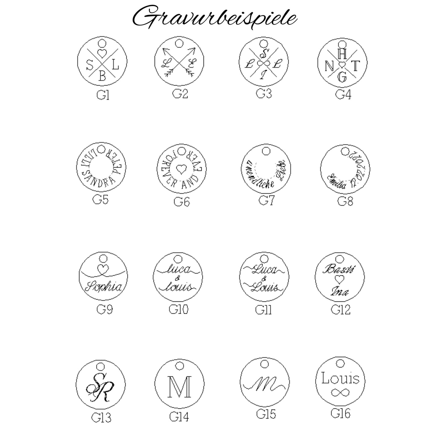 Personalisierte Familienkette aus 925 Silber, Namenskette mit Anhängern, Gravur Plättchen 10 mm, Gold Silber Rosé, Geschenk Mama