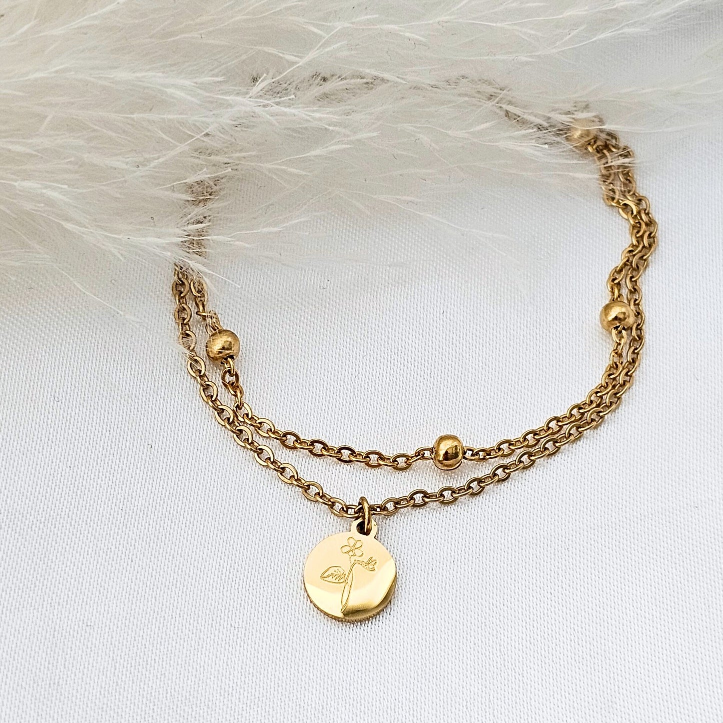 Personalisierte Fußkette mit Gravur Plättchen | Fußkette mit Buchstaben Plättchen | Namens Fußkette | Personalisiertes Geschenk für Frauen