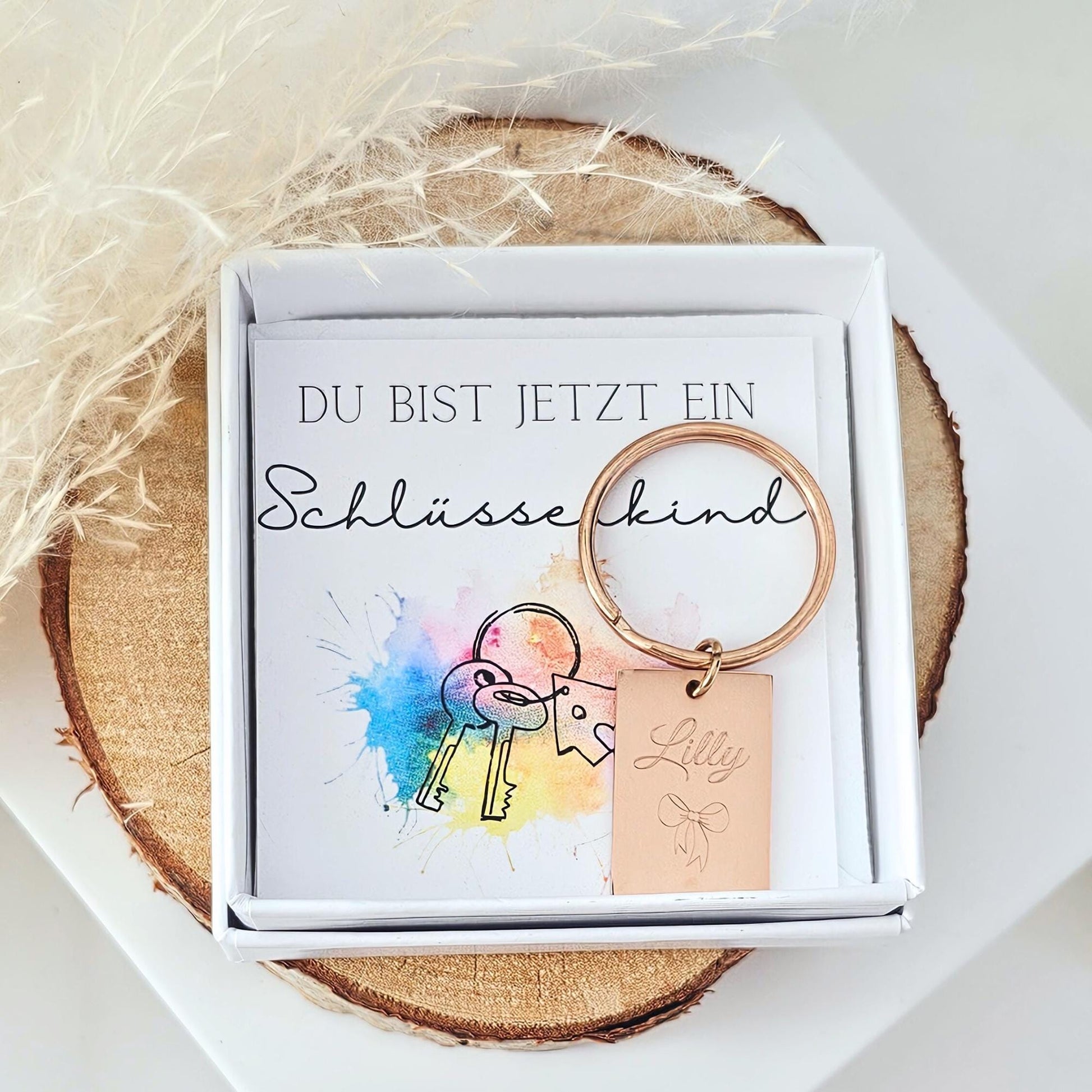 Schlüsselanhänger für Kinder | Geschenk zur Einschulung | Einschulungsgeschenk | Schlüsselkind Geschenk | personalisierter Schlüsselanhänger