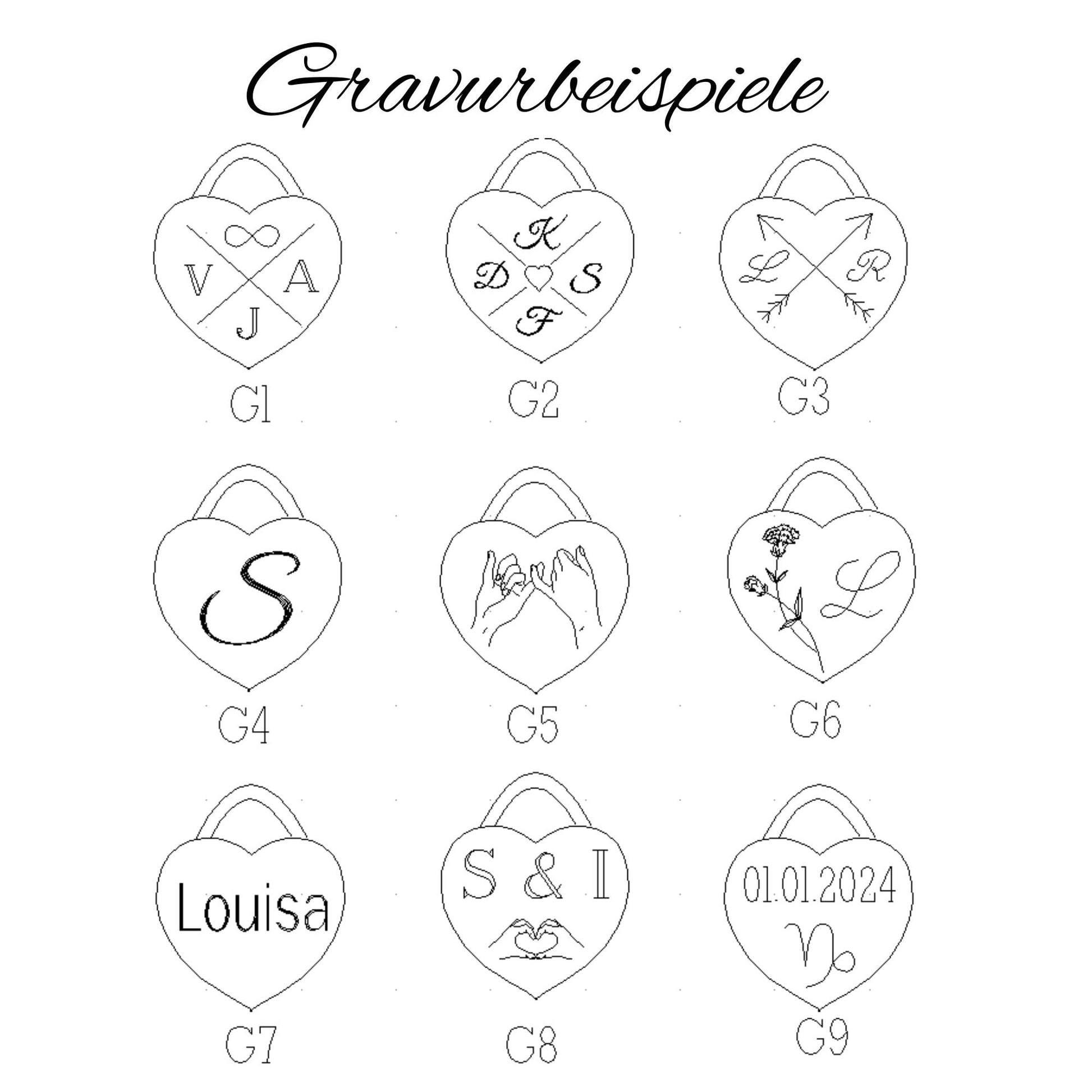 Kette mit gravierbaren Herzanhängern | Herzkette mit Namen | personalisierte Geschenke | wasserfester Edelstahlschmuck | inaklam Gravurkette