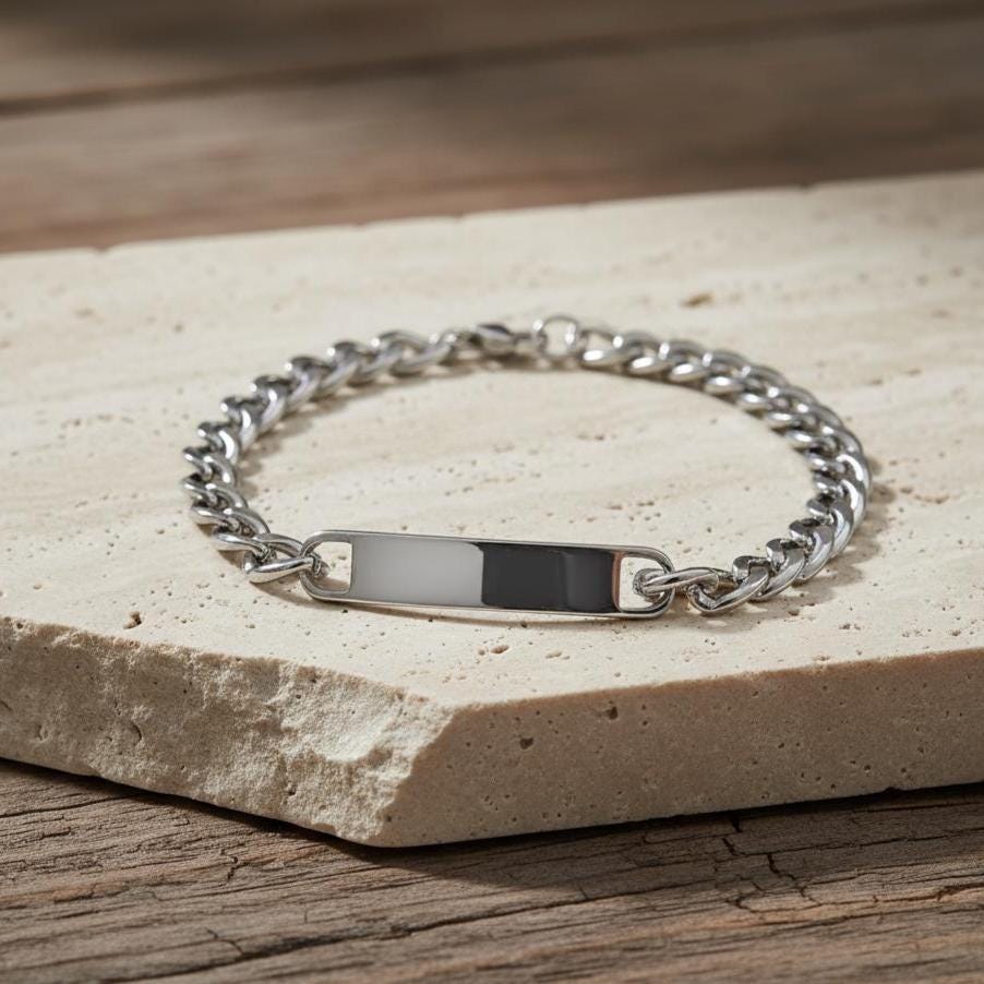 Herrenarmband mit Gravur