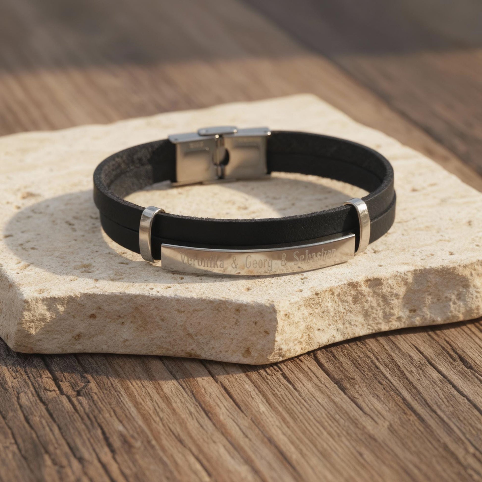 Herrenarmband mit Gravur