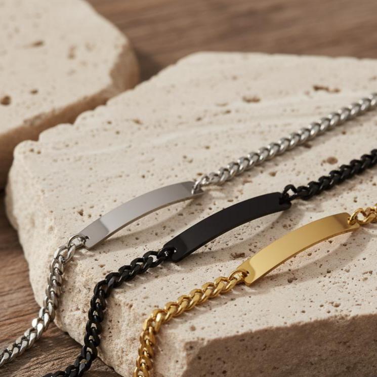 Herrenarmband mit Gravur