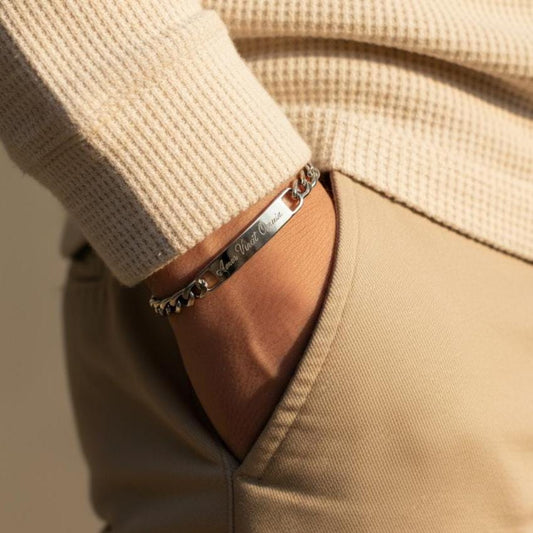 Herrenarmband mit Gravur